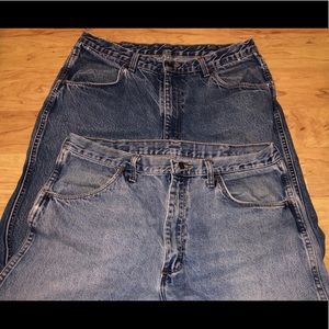 Rustler Men’s Jeans 36x30 two pair